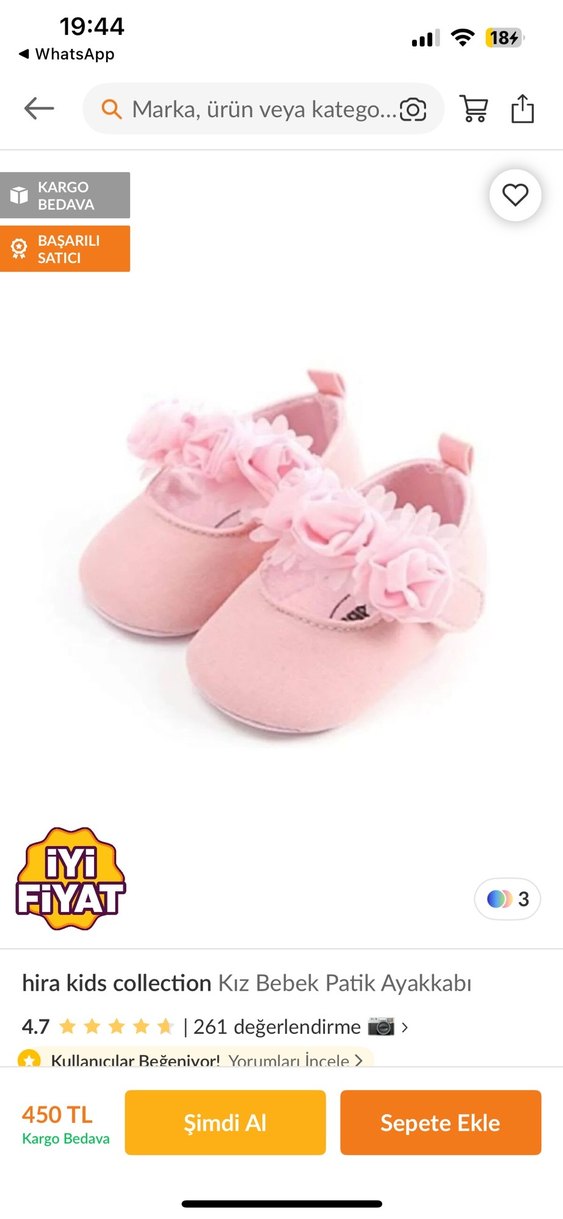 Bebek ayakkabısı - Görsel 4