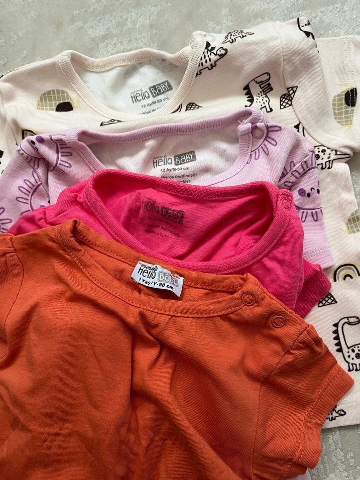 1 yaş yeni tshirtler - Görsel 5