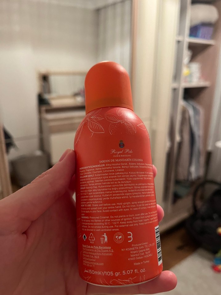 Kullanılmamış kolonya - Görsel 2