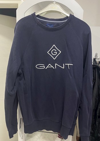 Gant Lacivert Erkek Sweatshirt