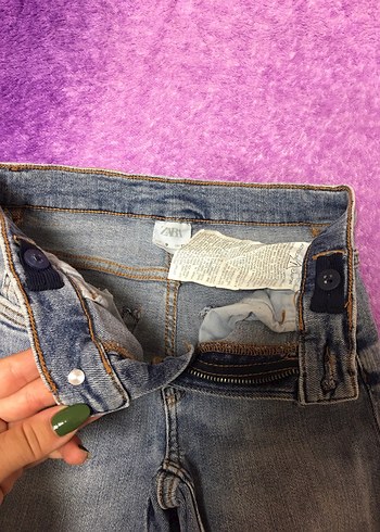Zara Zara çocuk unisex jean pantolon