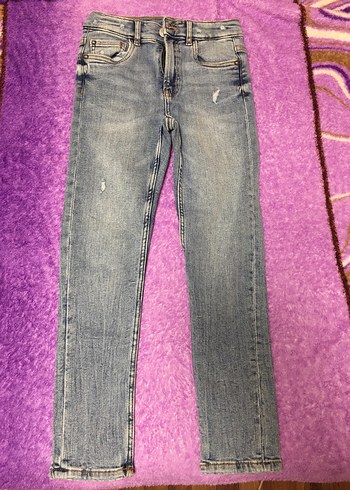 9 Yaş Beden Zara çocuk unisex jean pantolon