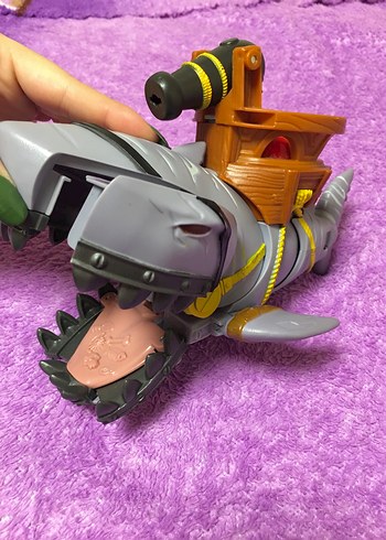  Beden Mattel Gri korsan Köpekbalığı Aksiyon Figür oyuncak