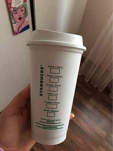  Beden Starbucks bardağı orijinal