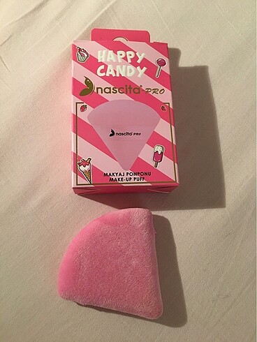 Happy candy Nascita pro makyaj ponponu üçgen - Görsel 4