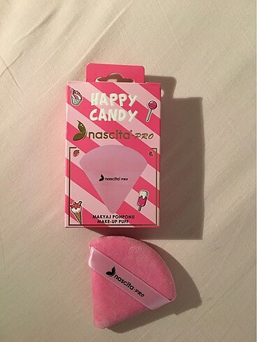 Happy candy Nascita pro makyaj ponponu üçgen - Görsel 6