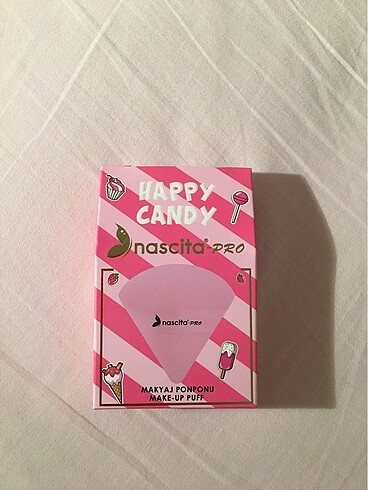 Happy candy Nascita pro makyaj ponponu üçgen - Görsel 7