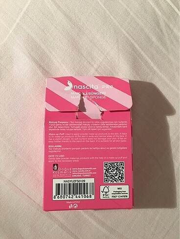 Happy candy Nascita pro makyaj ponponu üçgen - Görsel 9