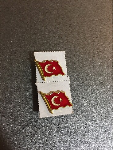 Türk bayrak rozeti türk bayrağı yaka iğnesi