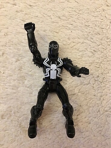 Marvel hasbro legends spiderman black suit action figür