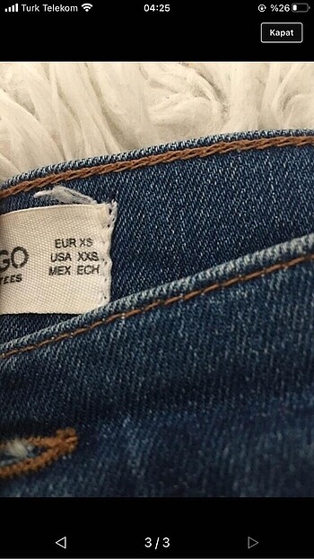 xs Beden lacivert Renk Mini denim kot etek düğmeli