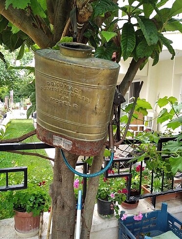 Bakır ilaçlama tulumbası