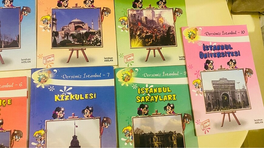  Beden Renk Dersimiz İstanbul Kitap Seti