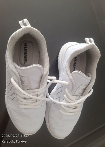 Hummel Beyaz Bağcıklı Spor Ayakkabı Hummel