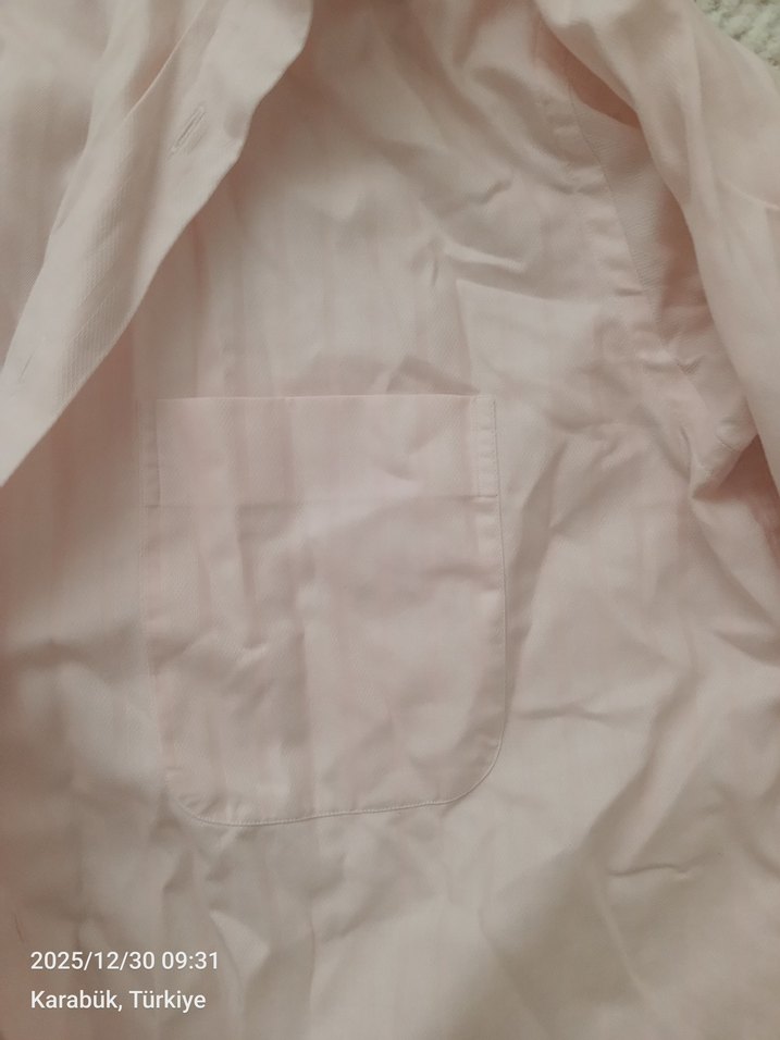 Kip marka pembe Erkek Gömlek, Uzun Kollu, Düğmeli - Görsel 4