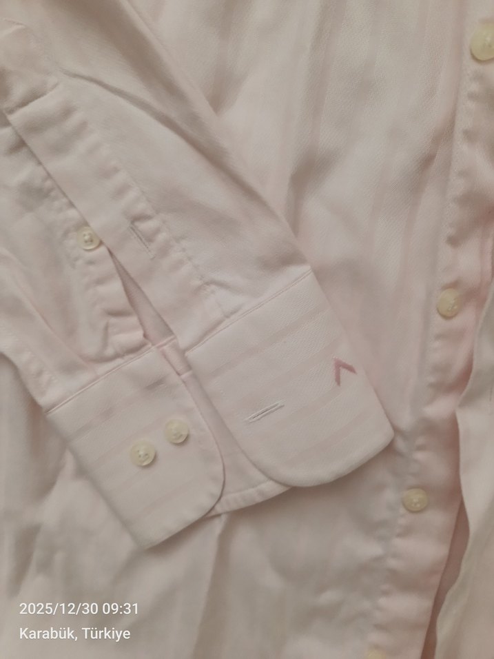 Kip marka pembe Erkek Gömlek, Uzun Kollu, Düğmeli - Görsel 5