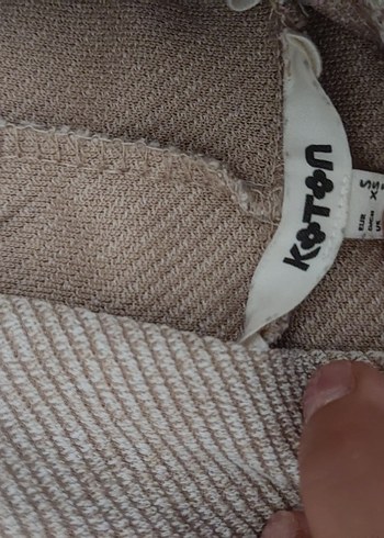 40 Beden Bej Koton marka bayan eşofman takımı