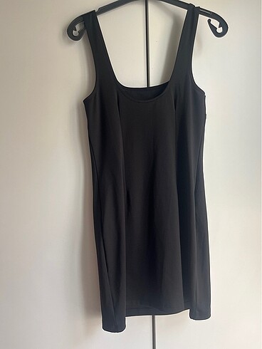 l Beden siyah Renk Pull&bear siyah mini elbise