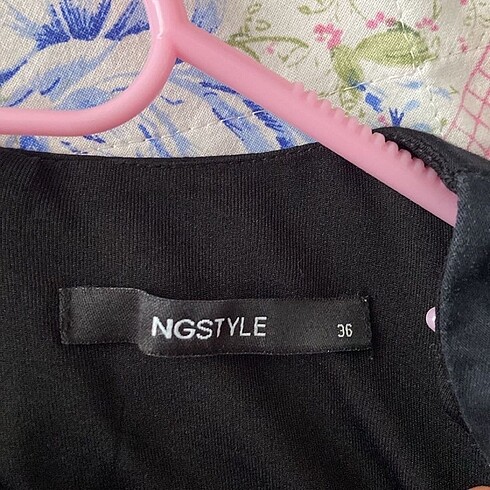 s Beden siyah Renk Ngstyle elbise