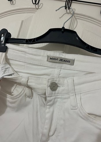 Beyaz erkek Pantolon - Görsel 2