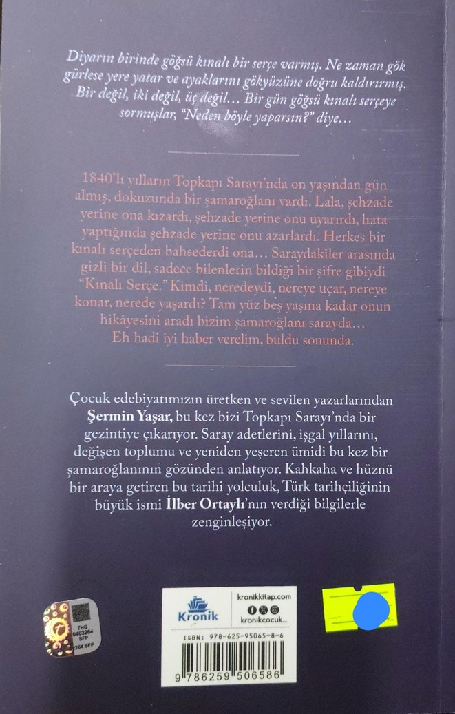 Kınalı Serçe - Şermin Yaşar & İlber Ortaylı - Görsel 2