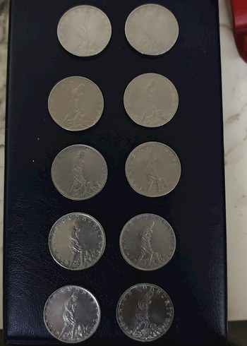 eski para koleksiyon serisi 2.5 lira - Görsel 2