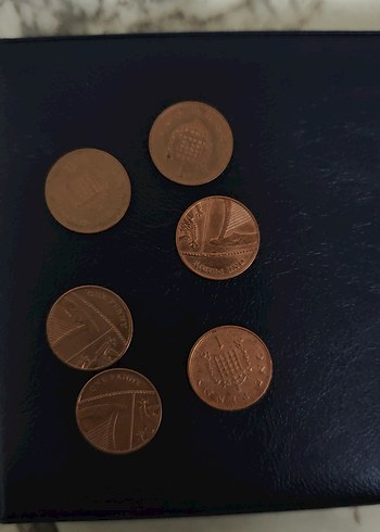 eski hatıra Madeni Paralar koleksiyonluk - Görsel 3