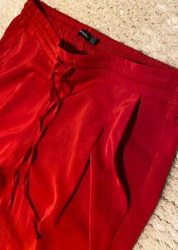 Stradi kırmızı kadın pantolonu - Görsel 5