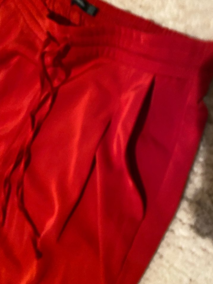 Stradi kırmızı kadın pantolonu - Görsel 4