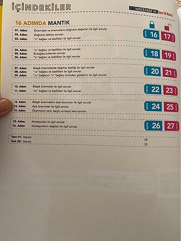 Beden Tyt son 10 konu test kitabı
