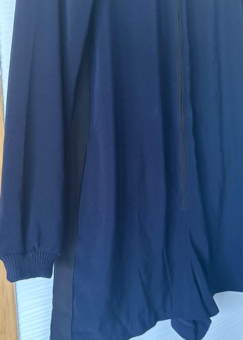 Zara Fermuarlı Mini Lacivert Şort Tulum