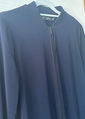 m Beden Fermuarlı Mini Lacivert Şort Tulum