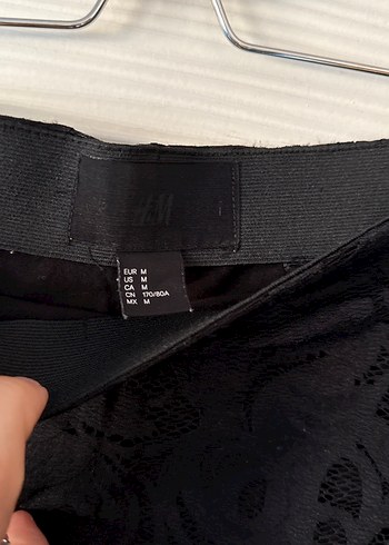 Kadın Siyah Dantel Uzun Kalem Etek - Görsel 3