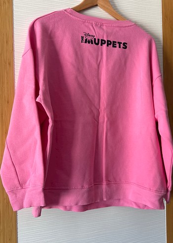 Kadın Pembe Baskılı Sweatshirt - Görsel 5
