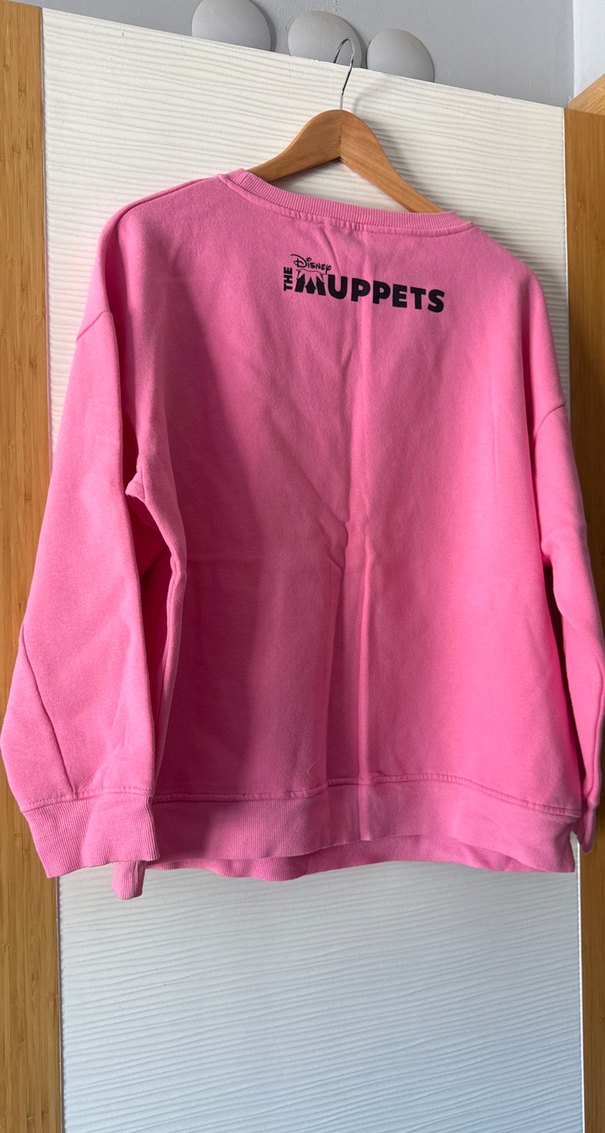 Kadın Pembe Baskılı Sweatshirt - Görsel 5