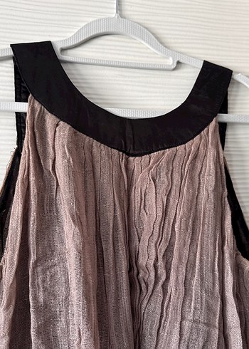 Zımba Detaylı V Yaka Bohem Kadın Elbise - Görsel 7