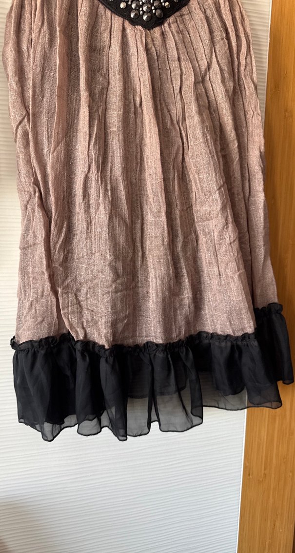 Zımba Detaylı V Yaka Bohem Kadın Elbise - Görsel 3