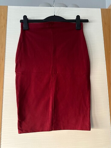 m Beden bordo Renk Zara etek