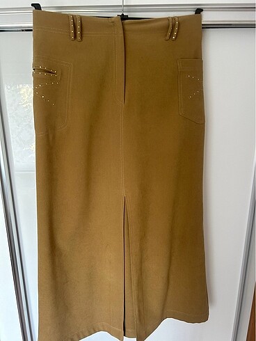 Kadın yırtmaçlı etek - Görsel 2