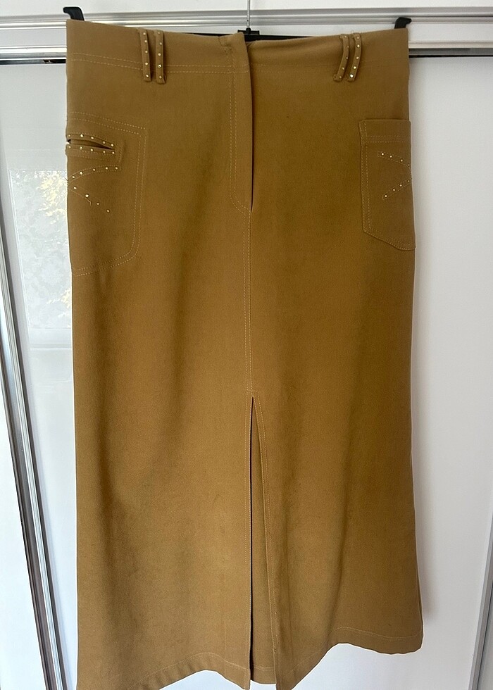 Kadın yırtmaçlı etek - Görsel 2