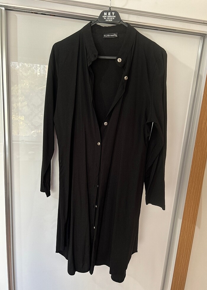 Kadın siyah tunik - Görsel 3