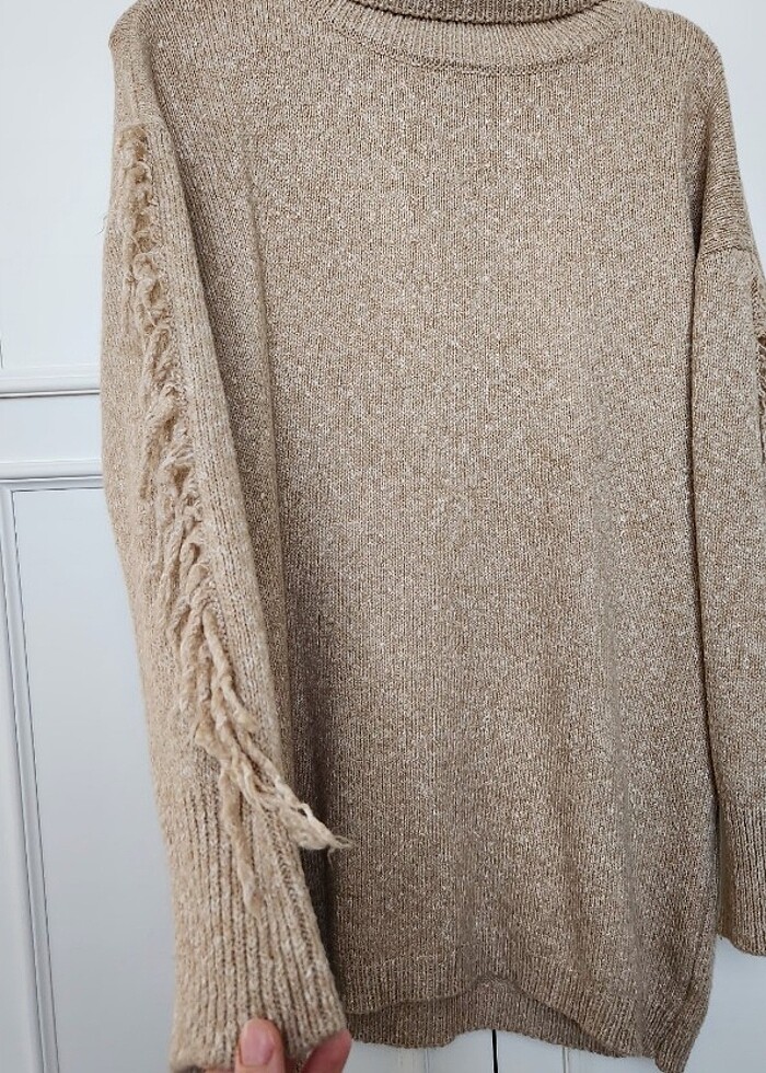 Triko Tesettür Kazak - Görsel 3