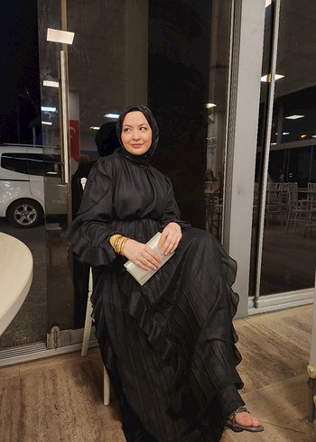 Tesettür özel gün elbisesi - Görsel 8