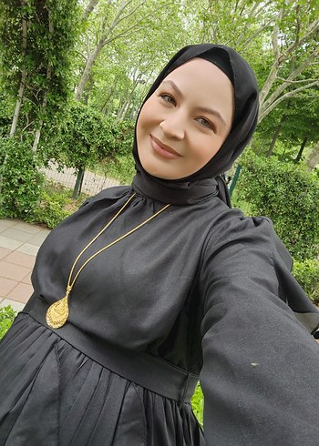 Tesettür özel gün elbisesi - Görsel 7