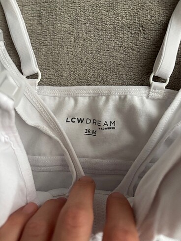 Beyaz emzirme atleti çıtçıtları sağlam - Görsel 3