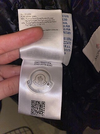 diğer Beden Moncler sisme mont