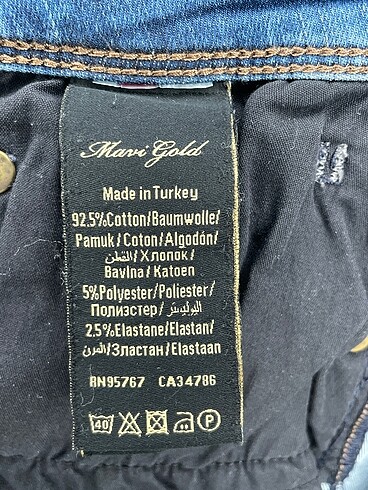 28 Beden mavi Renk Mavi Jeans Jean / Kot %70 İndirimli.