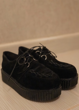36 Beden siyah Renk Çok iyi durumda siyah creepers