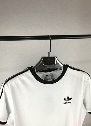 Adidas Beyaz Adidas 3-stripes Tshirt
