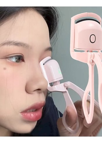 USB Şarjlı Hızlı Isıtmalı Kirpik Kıvırıcı - Görsel 2